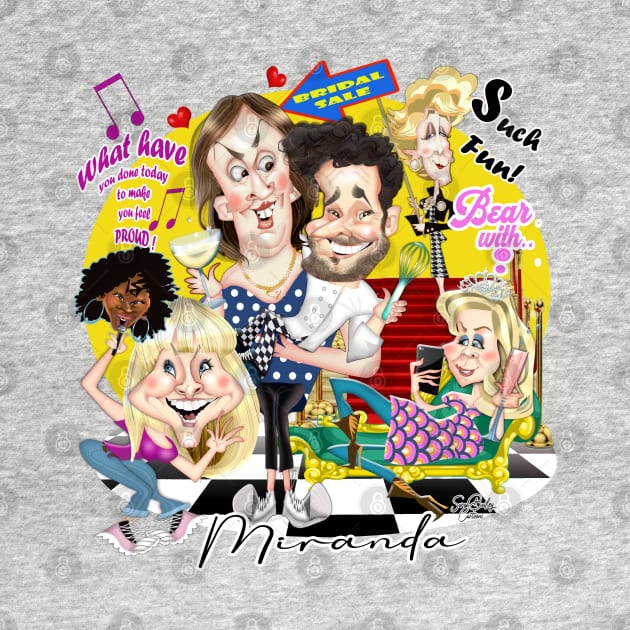 Miranda - UK sitcom by Sarah Bailey TV Cartoons